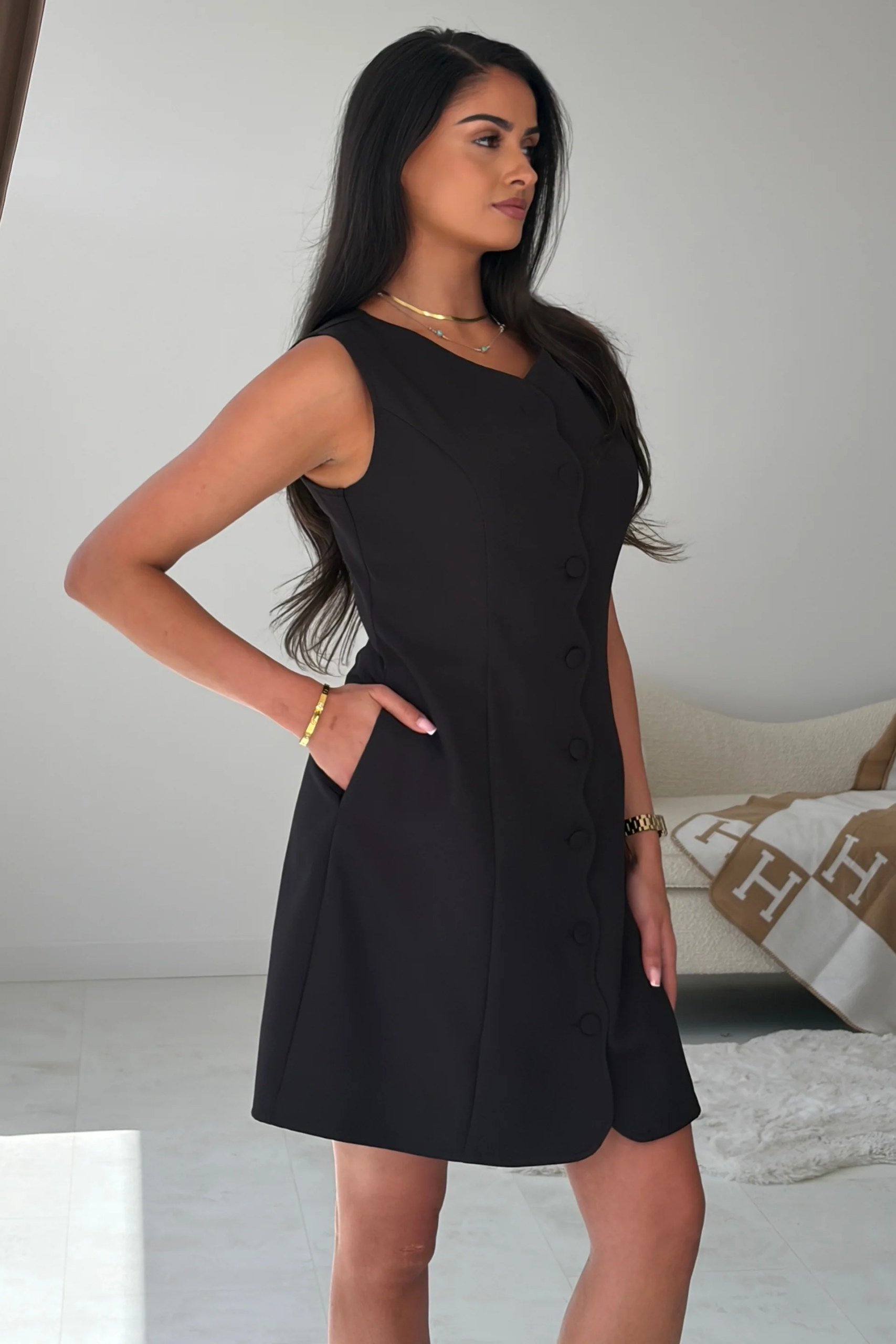 Violetta Dress Black
