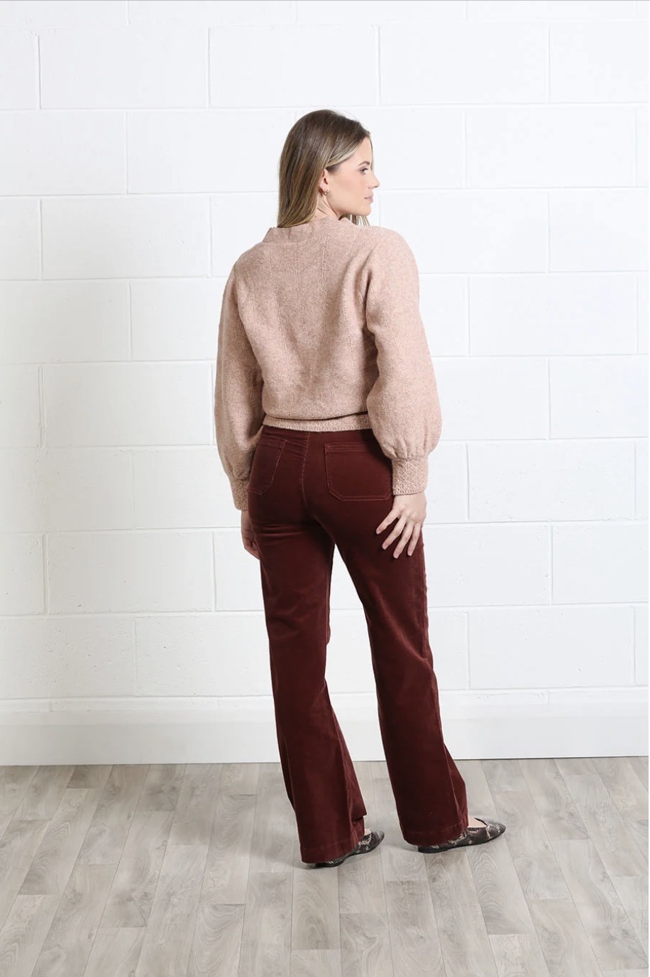 R&R Claire Cardigan Rose - Image 2