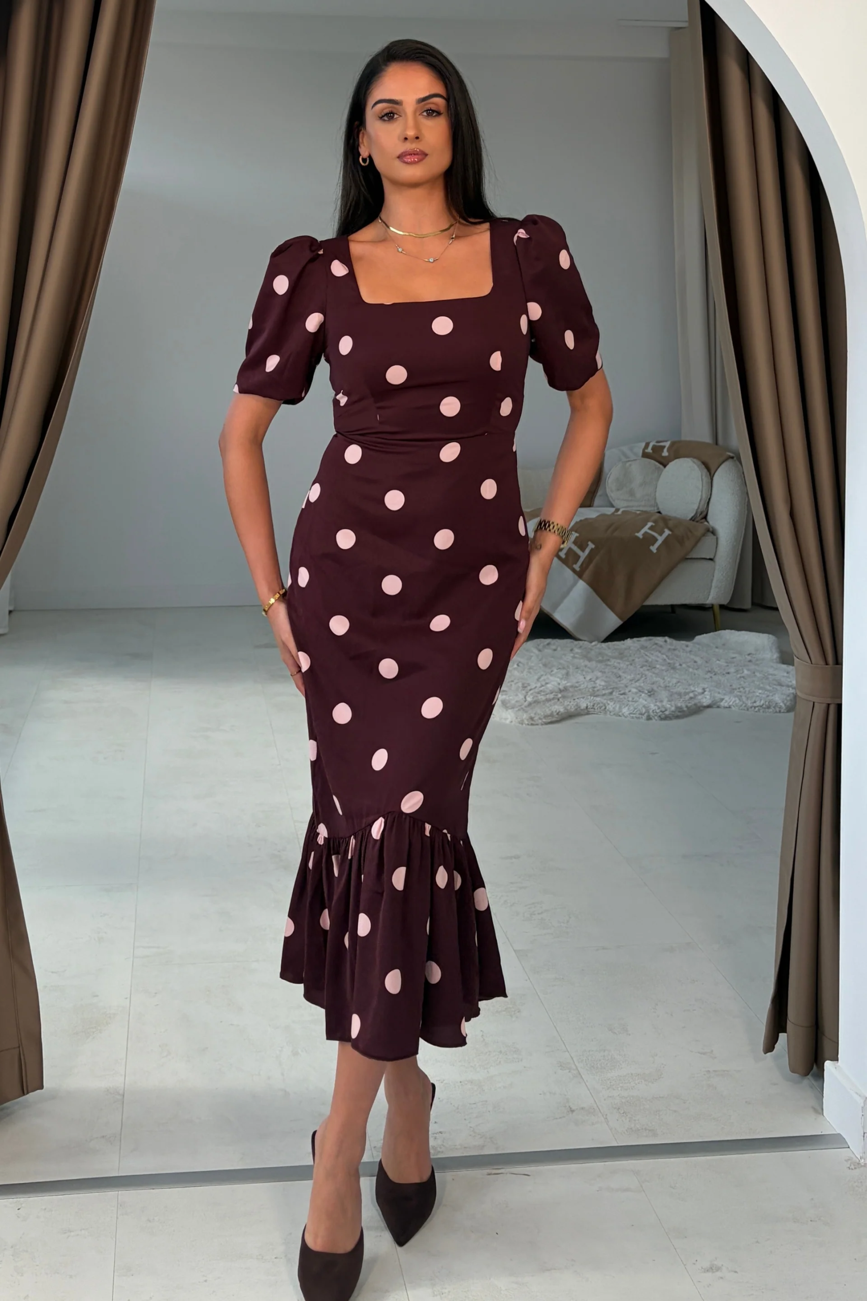 Jennifer Dress Wine
