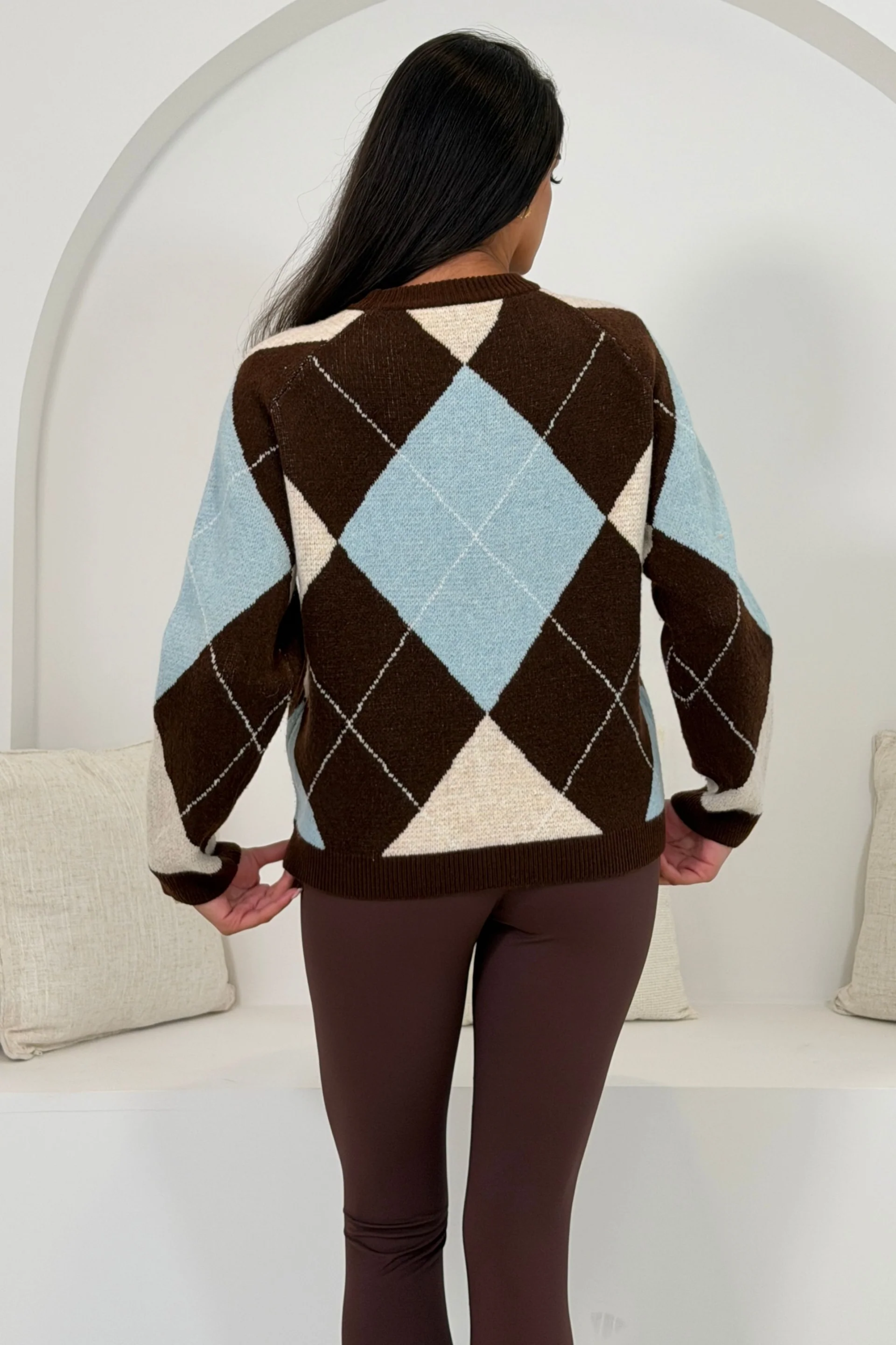 Kris Jumper Brown - Image 2