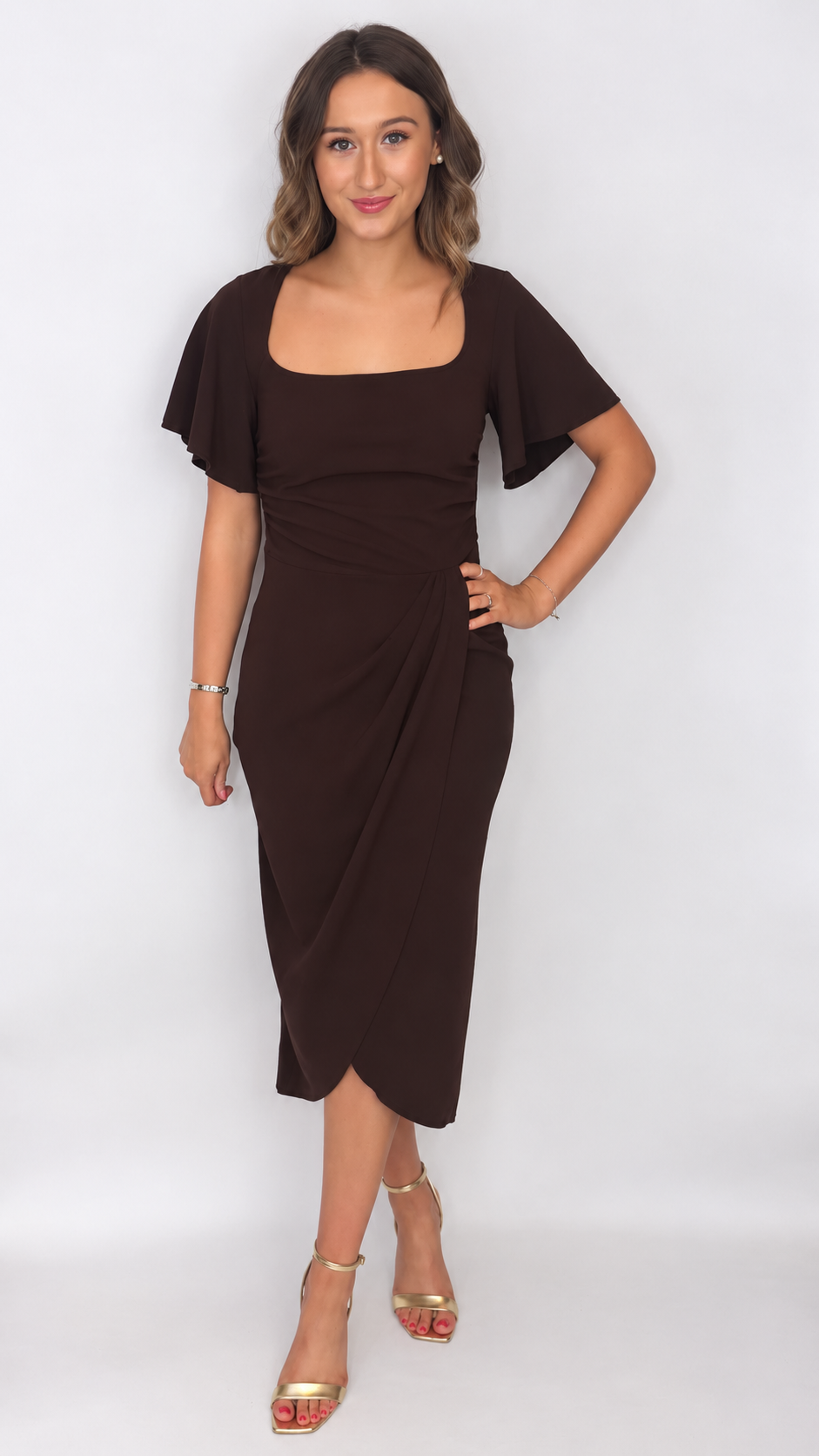 Maeve Dress Brown