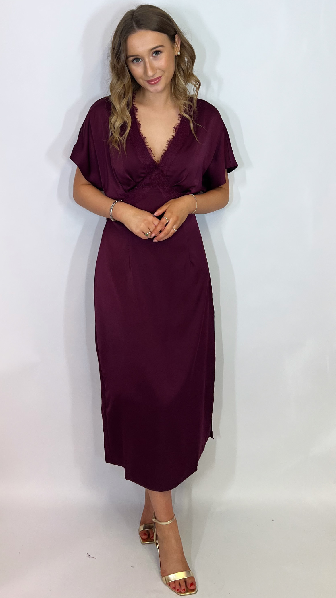 Marlia Dress Plum