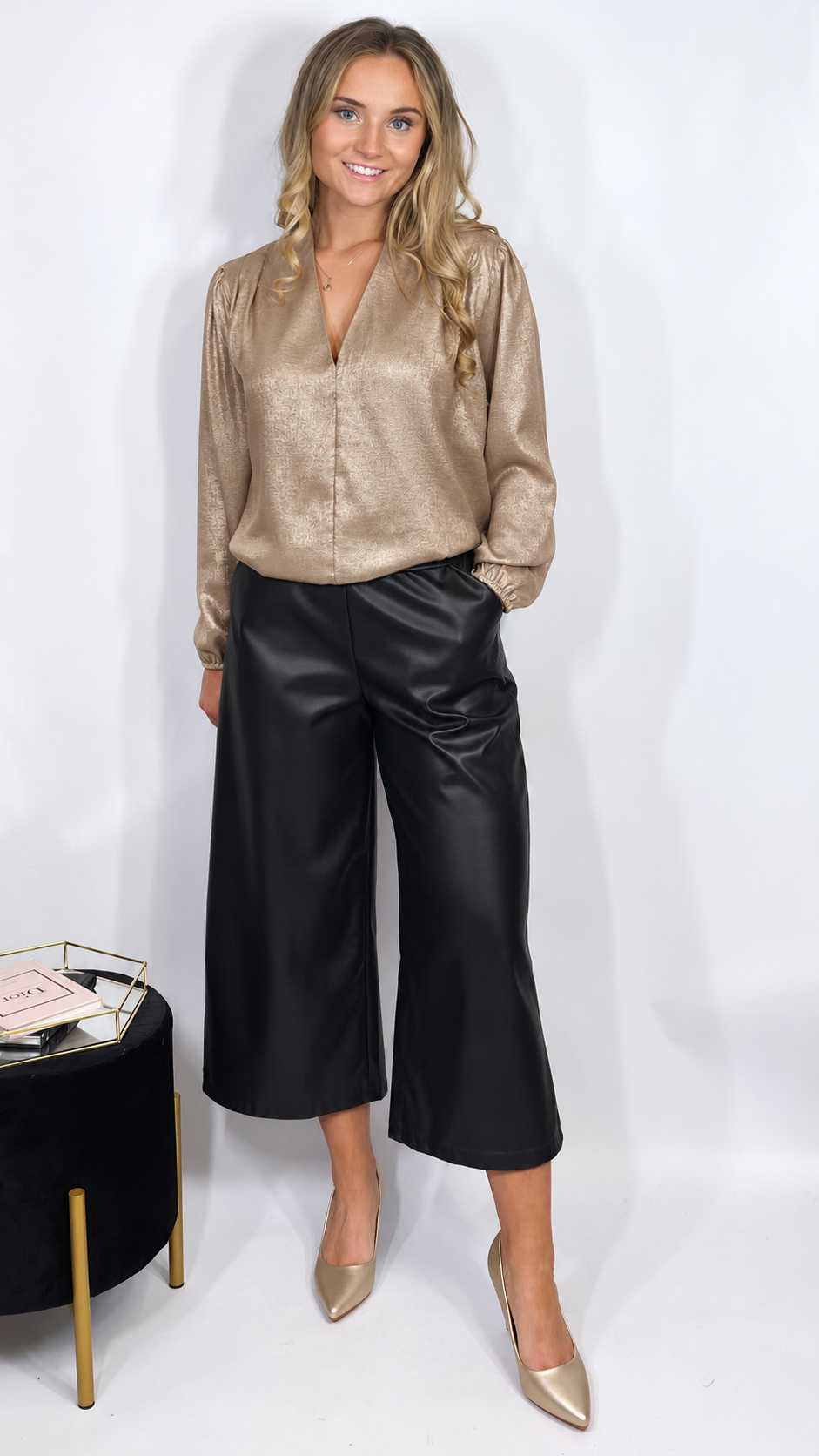 K&P Dion Culotte Black