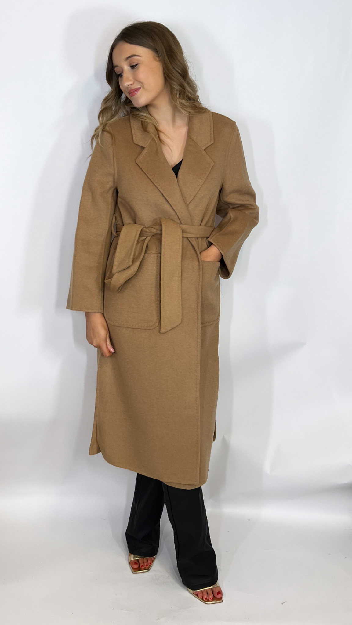 The Jenny Coat Tan