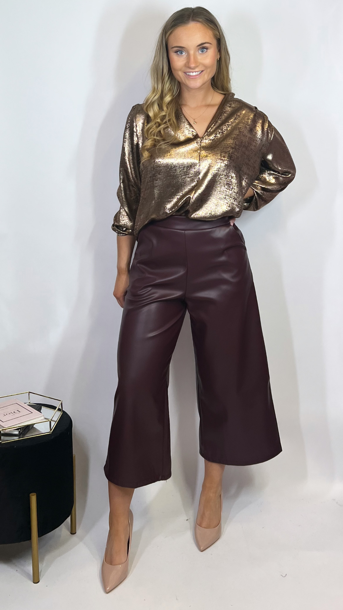 K&P Lexi Top Rose Gold