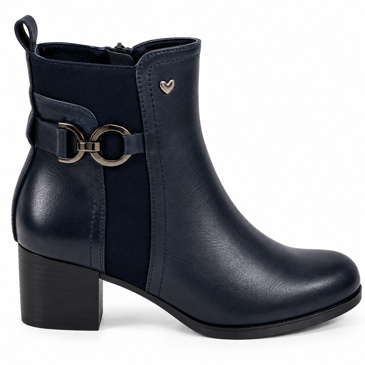 Susst Suzy Ankle Boots Navy