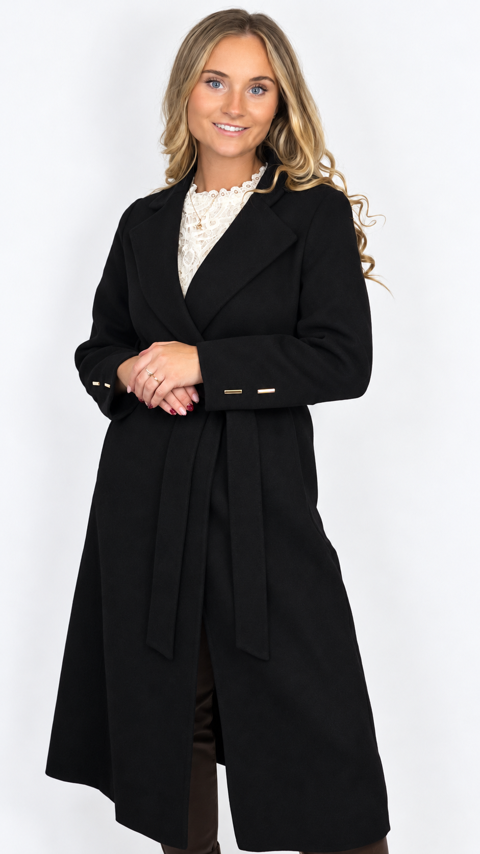 The Jenny Coat Black