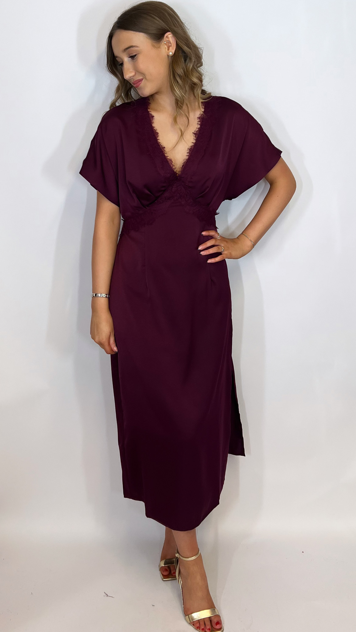 Marlia Dress Plum
