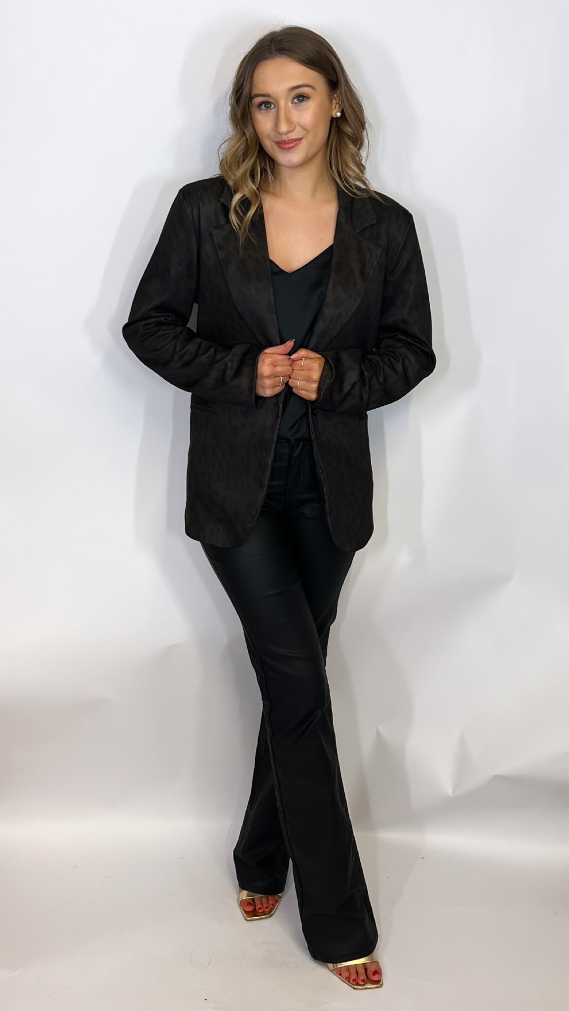 Regina Blazer Brown
