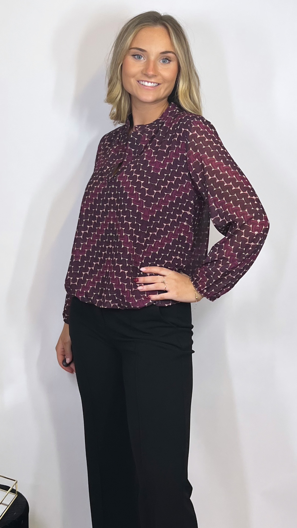 K&P Bella Top Plum