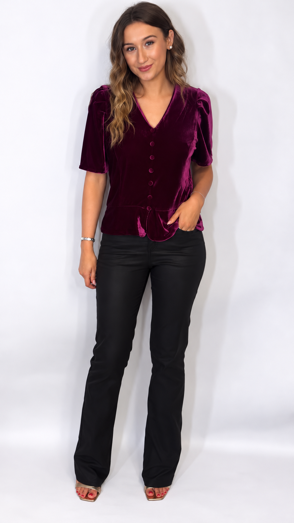 Rant & Rave Matilda Top Berry