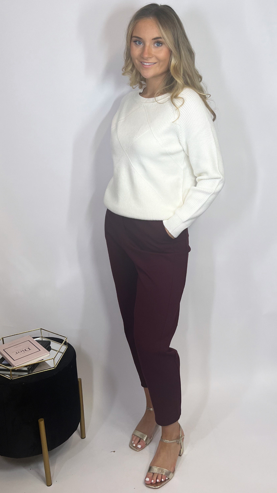 Astrid Knit Ivory - Image 2