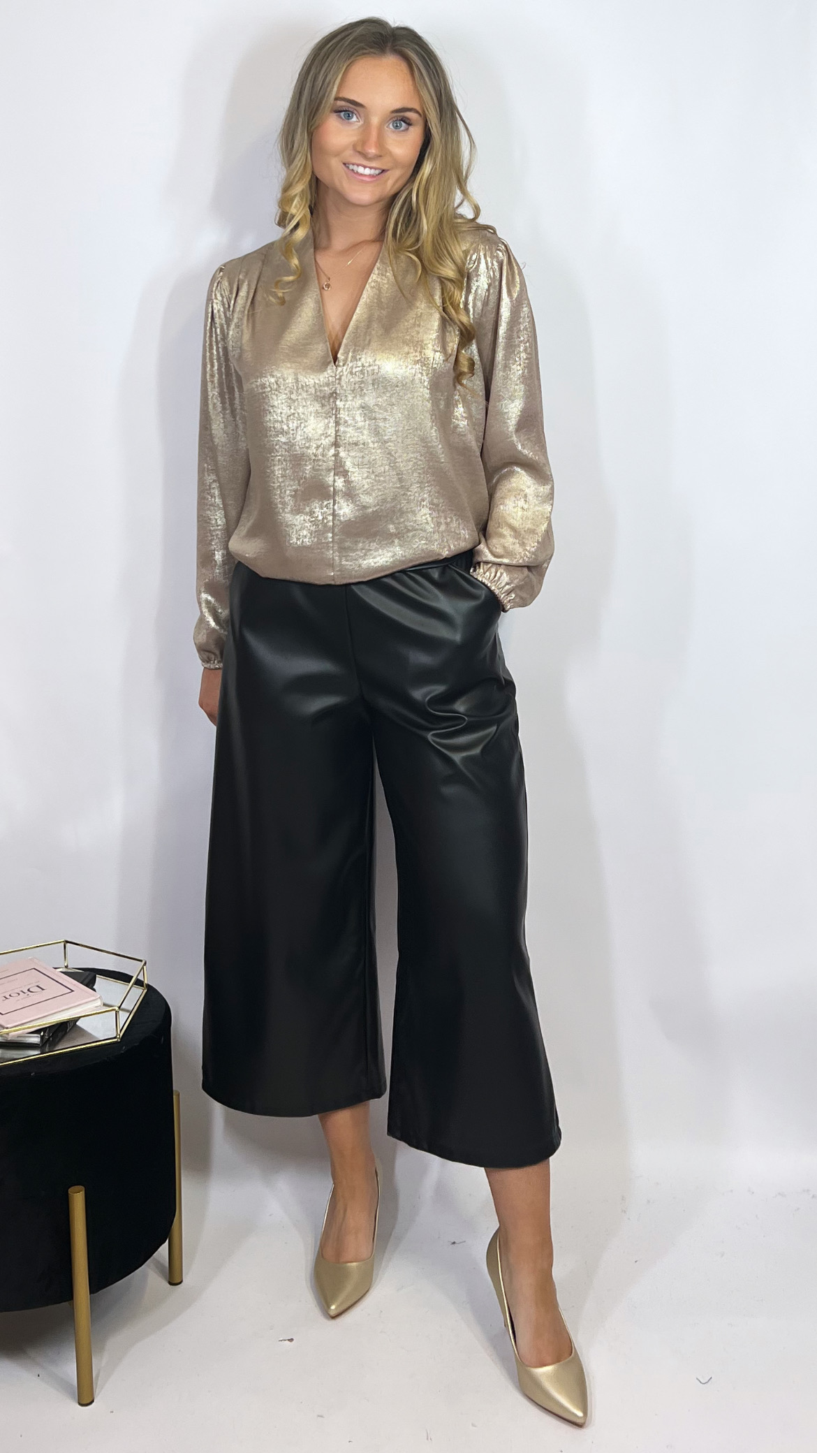 K&P Lexi Top Gold