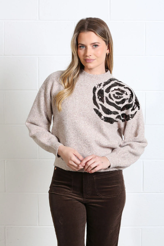 R&R Sarah Jumper Beige