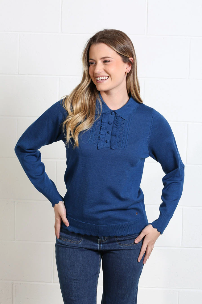 R&R Julia Jumper Blue
