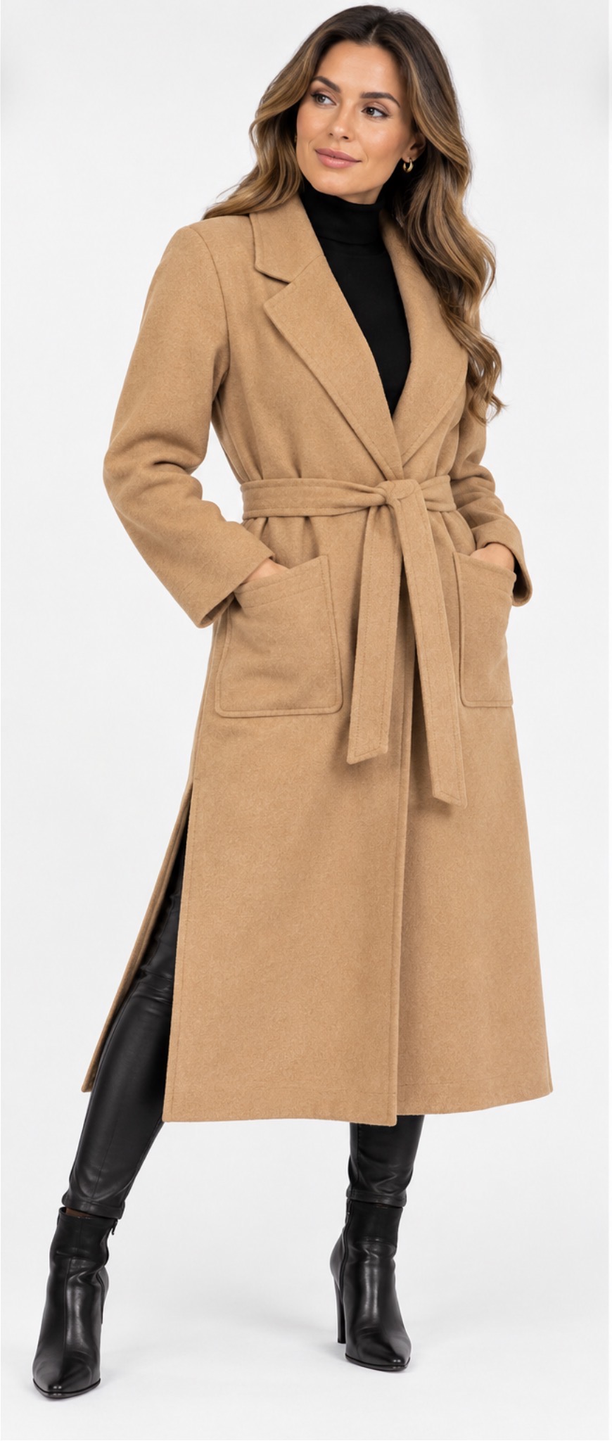 The Jenny Coat Tan